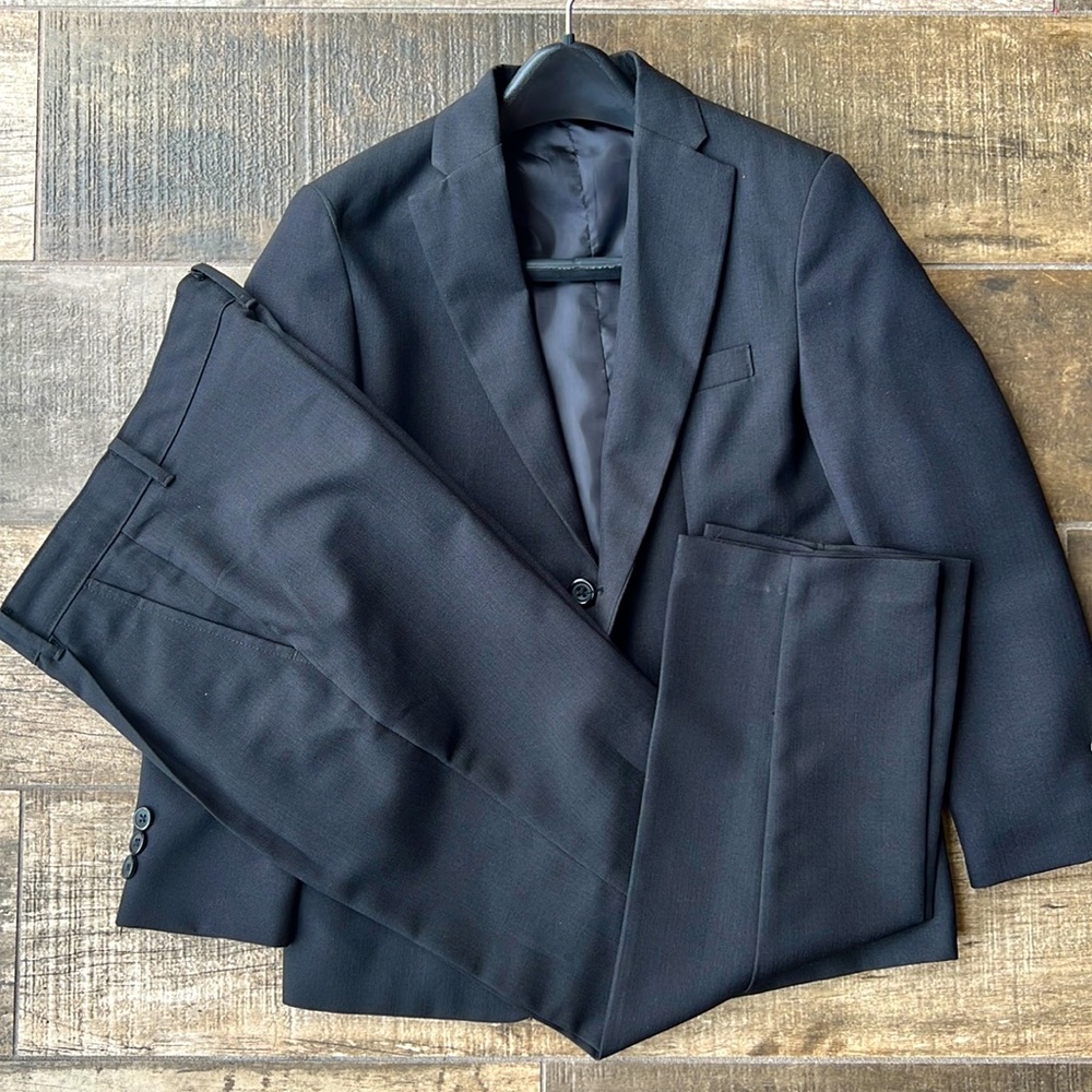 Boy black suit